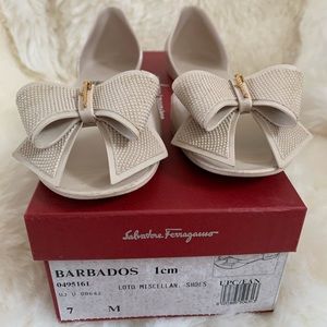 Salvatore Ferragamo Barbados Sandle Size 7